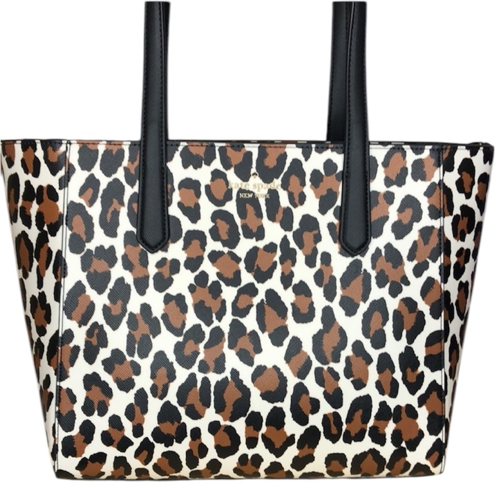 Kate Spade Stacie Leopard Print Tote
